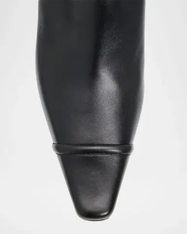 Manolo Blahnik Vivecal Leather Ankle Boots | Thumbnail 4 Manolo Blahnik Vivecal Leather Ankle Boots | Thumbnail 4