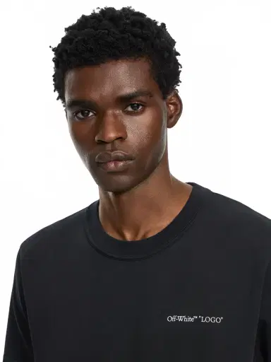 Off-White Logo Quote Short Sleeve T-Shirt | Thumbnail 5 Off-White Logo Quote Short Sleeve T-Shirt | Thumbnail 5
