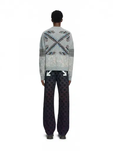 Off-White Persian Arrow Knit Crewneck | Thumbnail 4