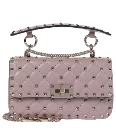 Valentino Garavani Rockstud Spike Small leather shoulder bag | Thumbnail 1 Valentino Garavani Rockstud Spike Small leather shoulder bag | Thumbnail 1