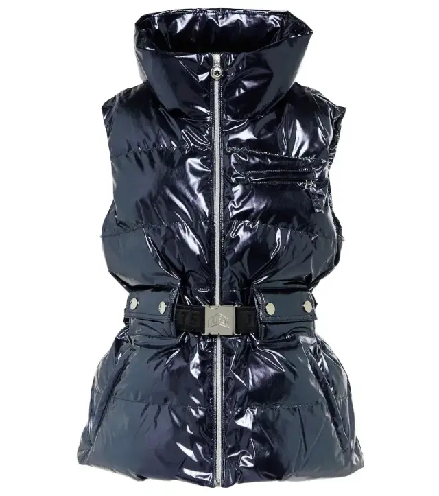 JETSET Clara Met metallic puffer vest