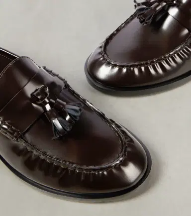 The Row Men's leather penny loafers | Thumbnail 2 The Row Men's leather penny loafers | Thumbnail 2