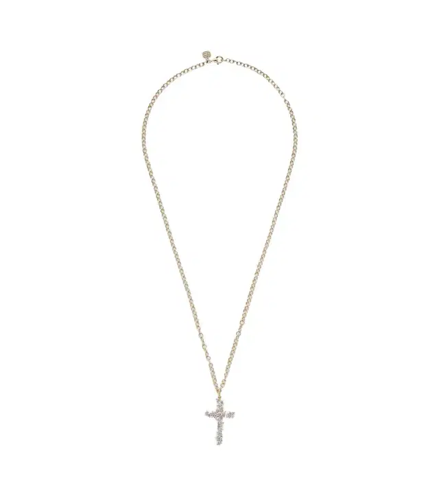 Sydney Evan 14kt gold pendant necklace with diamonds