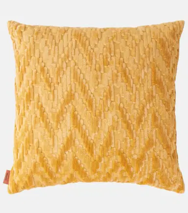 Missoni Fossile Chevron velvet down cushion | Thumbnail 3