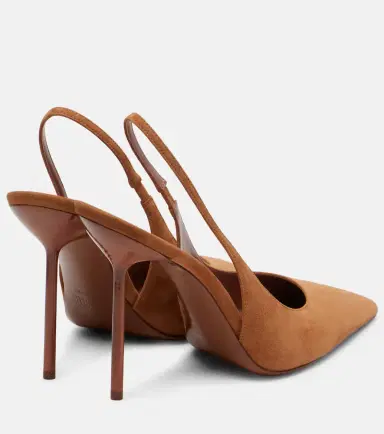 Paris Texas Lidia 105 suede slingback pumps | Thumbnail 2 Paris Texas Lidia 105 suede slingback pumps | Thumbnail 2