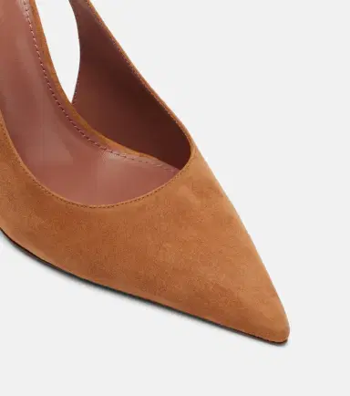 Paris Texas Lidia 105 suede slingback pumps | Thumbnail 4 Paris Texas Lidia 105 suede slingback pumps | Thumbnail 4
