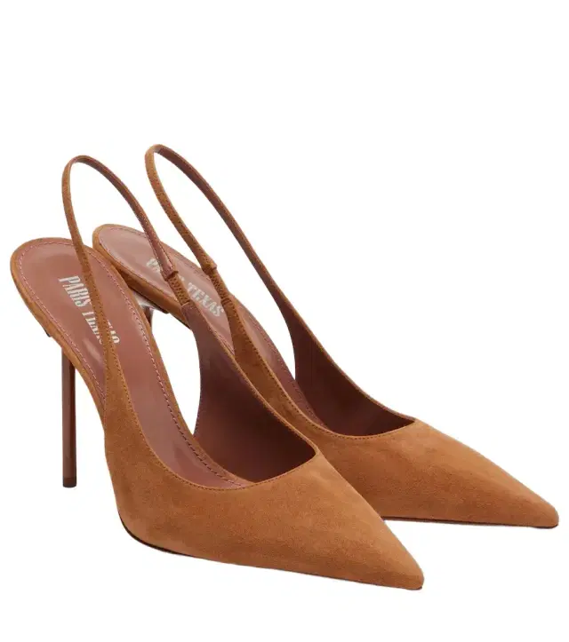 Paris Texas Lidia 105 suede slingback pumps