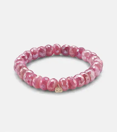 Sydney Evan 14kt gold beaded bracelet with moonstones and diamonds | Thumbnail 2 Sydney Evan 14kt gold beaded bracelet with moonstones and diamonds | Thumbnail 2