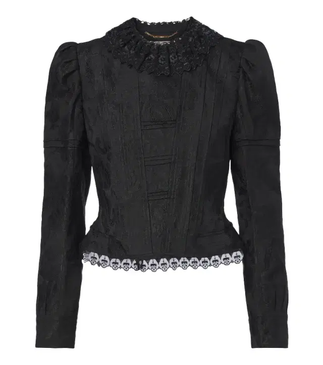 Chloe Chloé Wool and silk-blend jacquard lace jacket