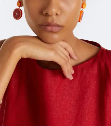 Jennifer Behr Citrone drop earrings | Thumbnail 5