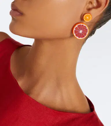 Jennifer Behr Citrone drop earrings | Thumbnail 6