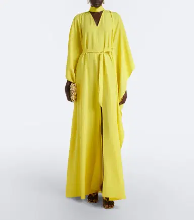 Taller Marmo Arizona crêpe cady kaftan | Thumbnail 6 Taller Marmo Arizona crêpe cady kaftan | Thumbnail 6