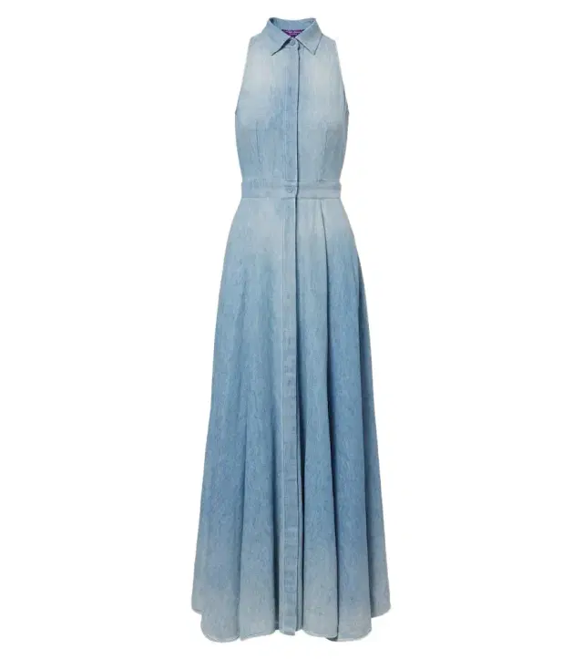 Ralph Lauren Collection Peyten denim maxi dress