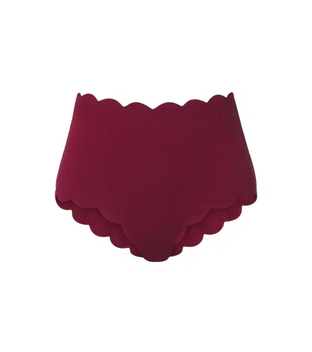 Marysia Santa Monica scalloped bikini bottoms