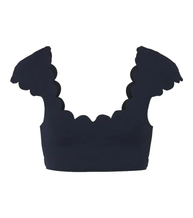 Marysia Mexico scalloped bikini top
