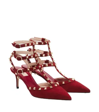 Valentino Garavani Rockstud suede pumps | Thumbnail 1