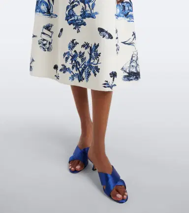 Erdem Floral cotton-blend faille midi dress | Thumbnail 5 Erdem Floral cotton-blend faille midi dress | Thumbnail 5
