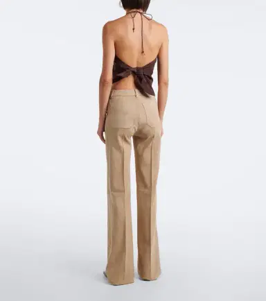 STOULS Lizzy suede bootcut pants | Thumbnail 4