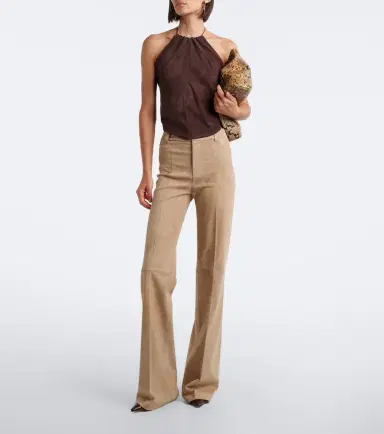 STOULS Lizzy suede bootcut pants | Thumbnail 5