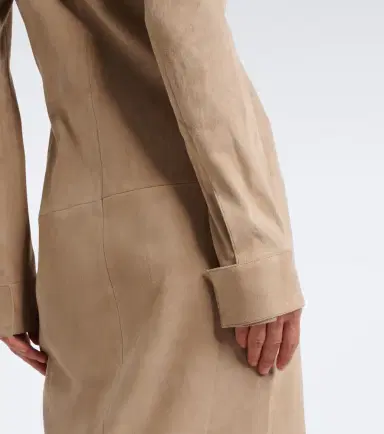 STOULS Becky suede shirt dress | Thumbnail 4 STOULS Becky suede shirt dress | Thumbnail 4
