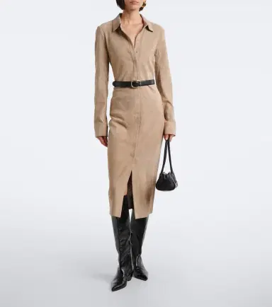 STOULS Becky suede shirt dress | Thumbnail 7 STOULS Becky suede shirt dress | Thumbnail 7