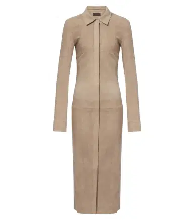 STOULS Becky suede shirt dress | Thumbnail 1 STOULS Becky suede shirt dress | Thumbnail 1