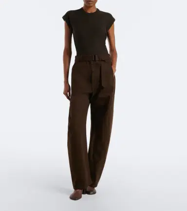 Lemaire Twisted belted barrel-leg jeans | Thumbnail 4 Lemaire Twisted belted barrel-leg jeans | Thumbnail 4