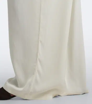 Alaïa Alaïa Crêpe wide-leg pants | Thumbnail 4