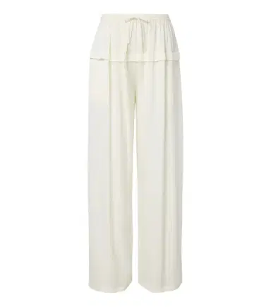 Alaïa Alaïa Crêpe wide-leg pants | Thumbnail 1