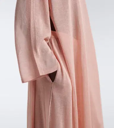 Alaïa Alaïa Knitted linen and silk kaftan | Thumbnail 3