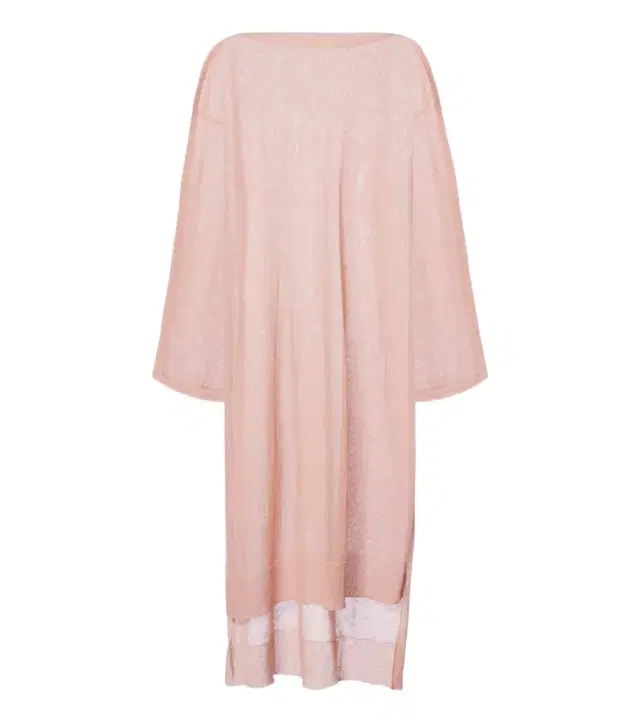 Alaia Alaïa Knitted linen and silk kaftan