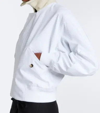 Bottega Veneta Intrecciato cotton blouson jacket | Thumbnail 5 Bottega Veneta Intrecciato cotton blouson jacket | Thumbnail 5