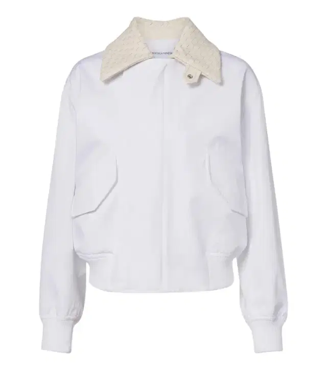 Bottega Veneta Intrecciato cotton blouson jacket