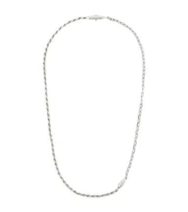Bottega Veneta Sterling silver chain necklace | Thumbnail 1