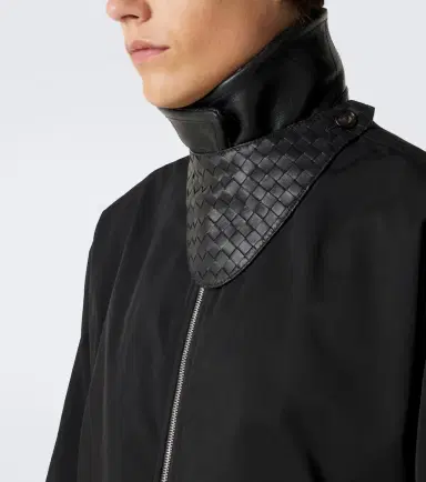 Bottega Veneta Intrecciato twill blouson jacket | Thumbnail 5
