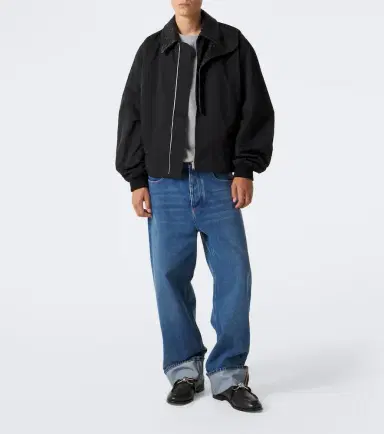 Bottega Veneta Intrecciato twill blouson jacket | Thumbnail 6