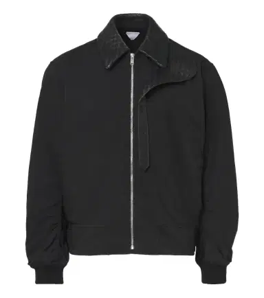 Bottega Veneta Intrecciato twill blouson jacket | Thumbnail 1