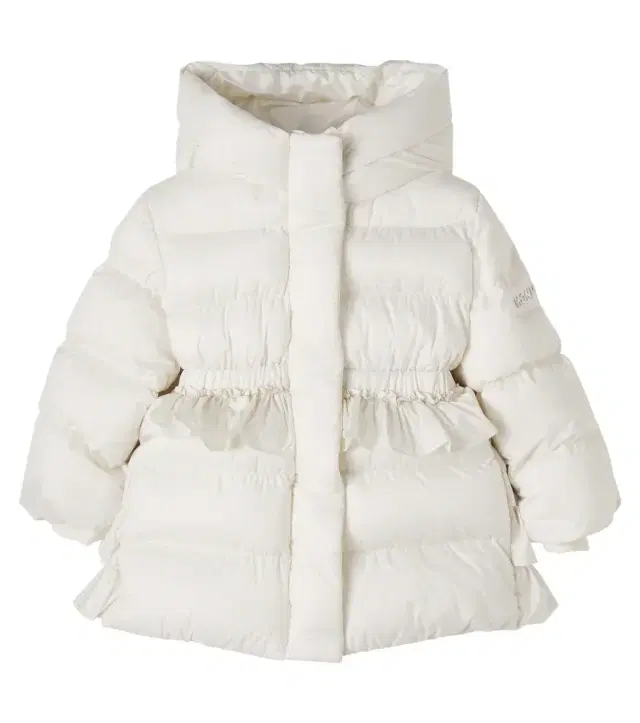 Monnalisa Baby ruffled puffer jacket