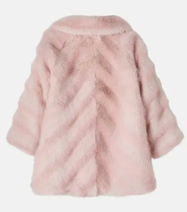 MONNALISA Baby striped coat | Thumbnail 2 MONNALISA Baby striped coat | Thumbnail 2