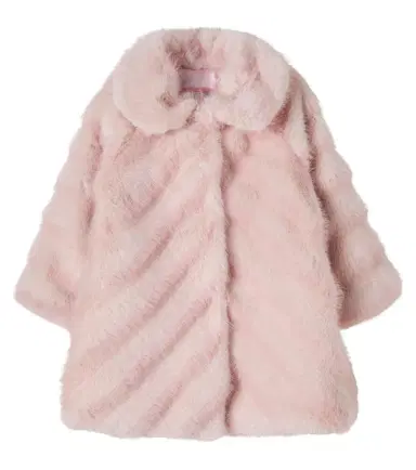 MONNALISA Baby striped coat | Thumbnail 1 MONNALISA Baby striped coat | Thumbnail 1