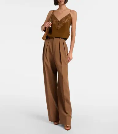 Saint Laurent Babylone metallic leather mules | Thumbnail 4