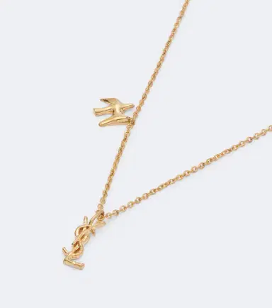 Saint Laurent Cassandre chain necklace | Thumbnail 2 Saint Laurent Cassandre chain necklace | Thumbnail 2
