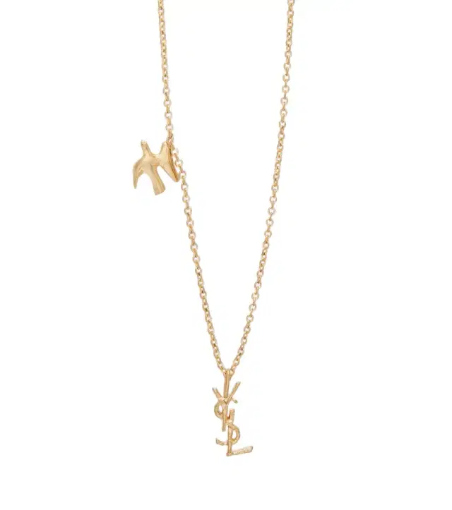 Saint Laurent Cassandre chain necklace