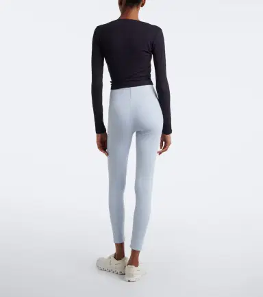NORBA Ribbed-knit wrap top | Thumbnail 3