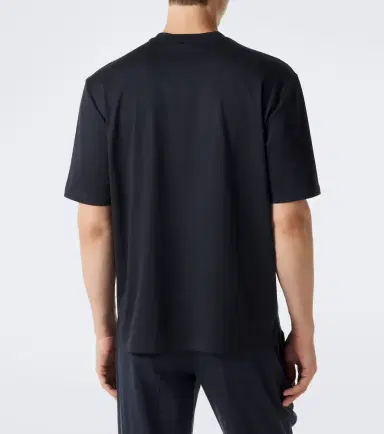 AGNONA Cotton and silk jersey T-shirt | Thumbnail 2 AGNONA Cotton and silk jersey T-shirt | Thumbnail 2