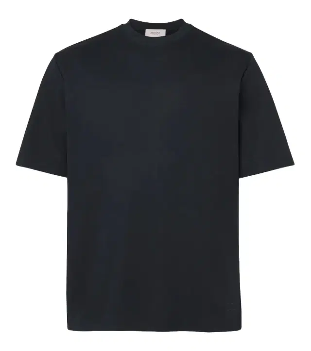 AGNONA Cotton and silk jersey T-shirt