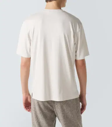 AGNONA Cotton and silk jersey T-shirt | Thumbnail 3 AGNONA Cotton and silk jersey T-shirt | Thumbnail 3