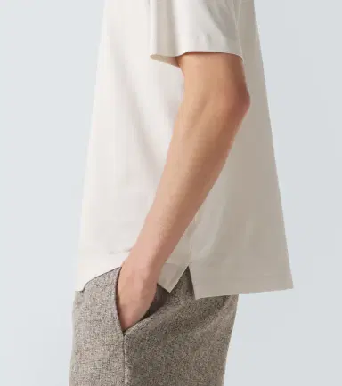 AGNONA Cotton and silk jersey T-shirt | Thumbnail 4 AGNONA Cotton and silk jersey T-shirt | Thumbnail 4