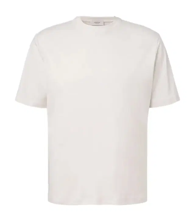AGNONA Cotton and silk jersey T-shirt