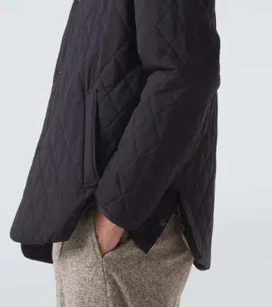 AGNONA Quilted wool-trimmed jacket | Thumbnail 3 AGNONA Quilted wool-trimmed jacket | Thumbnail 3